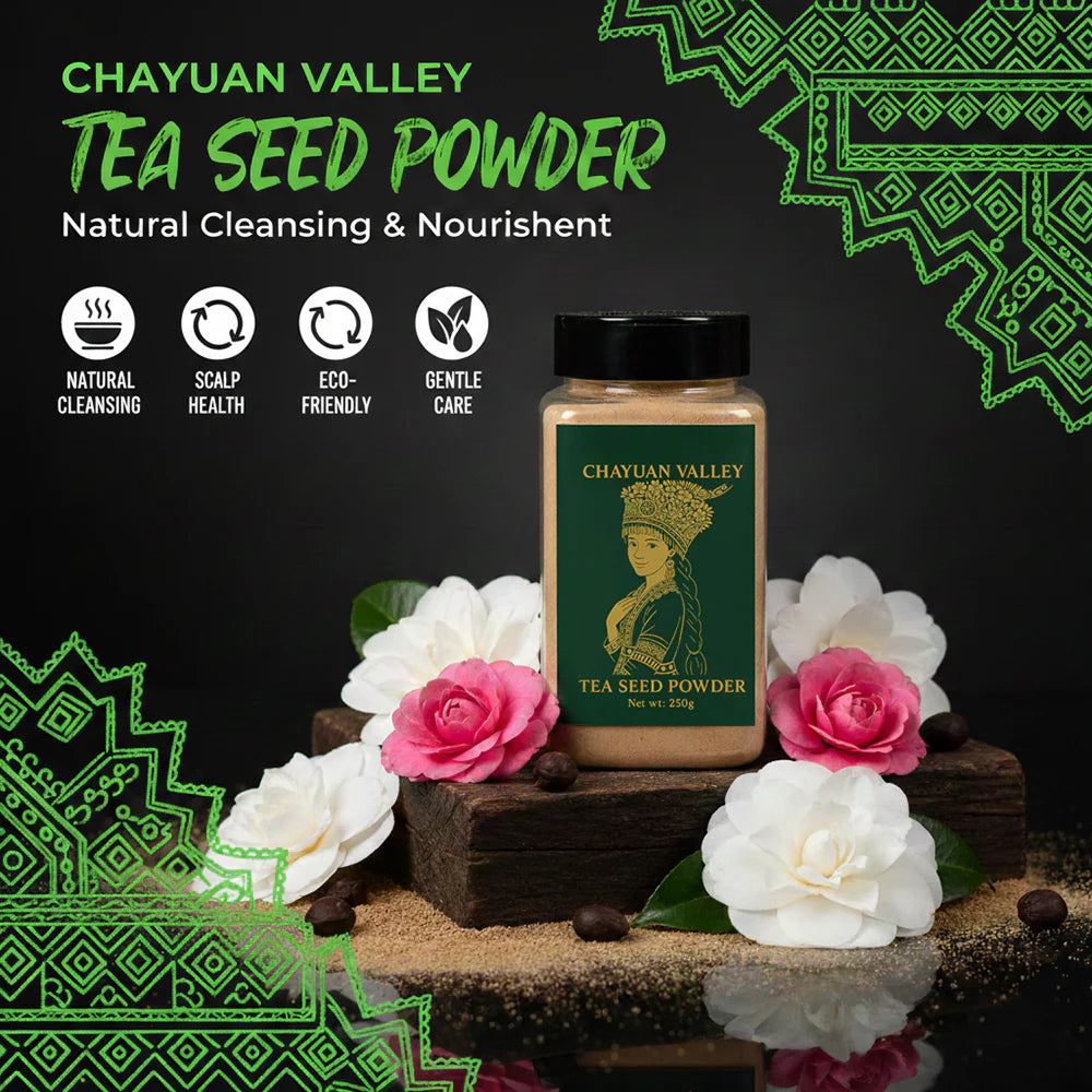 Camellia Scalp Cleansing Ritual – Herbal No-Shampoo Cleanser | Chayuan Valley